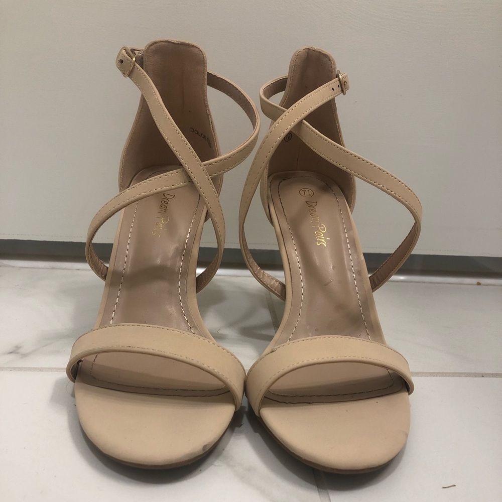 Dolce Fashion Stilettos Open Toe Pump Heel Sandals